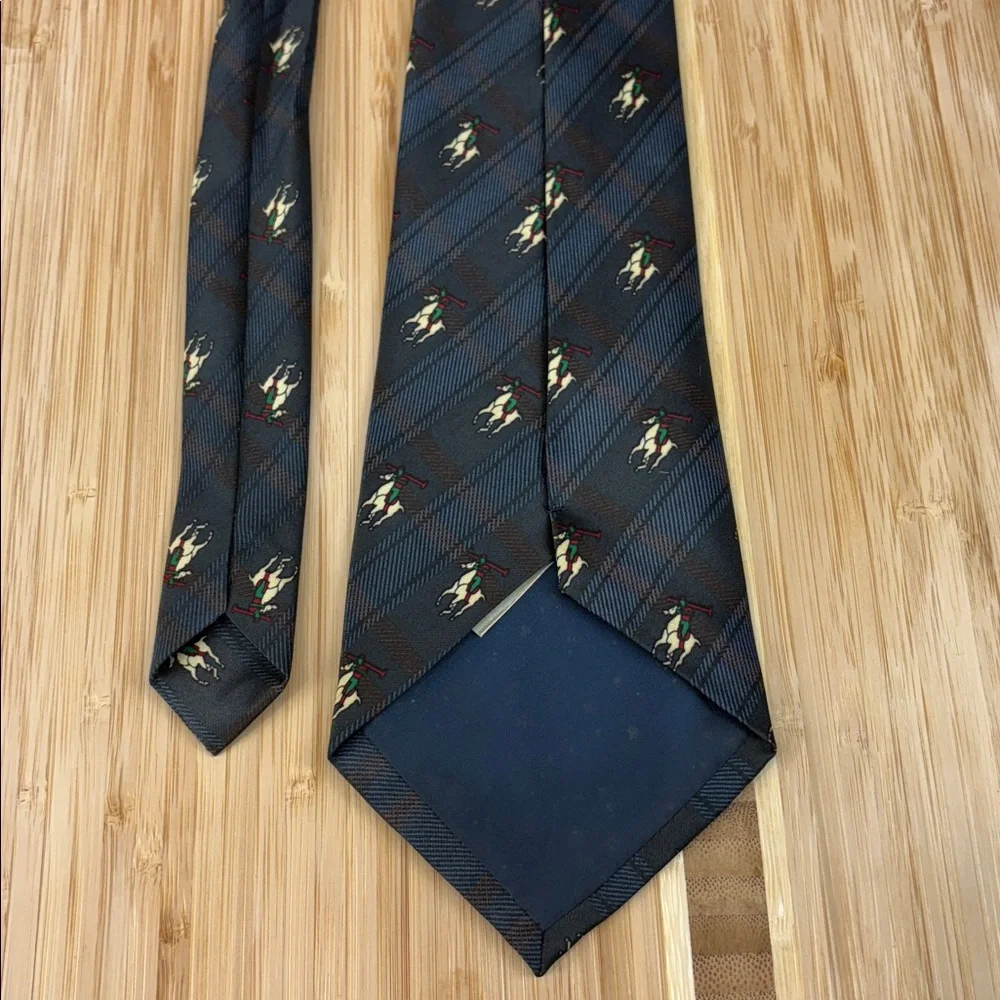 Mercedes Neck Tie‎ Blue & Red Silk